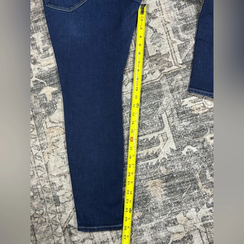 Athleta Sculptek Skinny Jeans Dark Blue Women’s Size 12‎ Petite